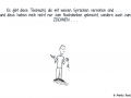 Comicfigur mit Teebeutel und Zeichenstift in der Hand - Copyright: Annika Baacke