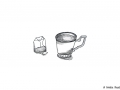 Comic mit Teetasse und Teebeutel - Copyright: Annika Baacke