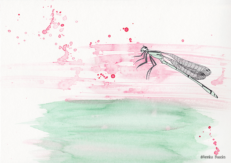Was für ein Tag - Illustration, Copyright: Annika Baacke