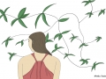 Was siehst du wenn du an mich denkst? - Illustration, Copyright: Annika Baacke