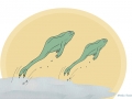 Auf der Reise - Illustration, Copyright: Annika Baacke